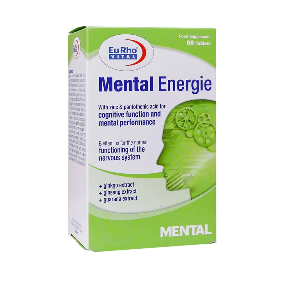 قرص منتال انرژی یوروویتال بسته 60 عددی-small-image