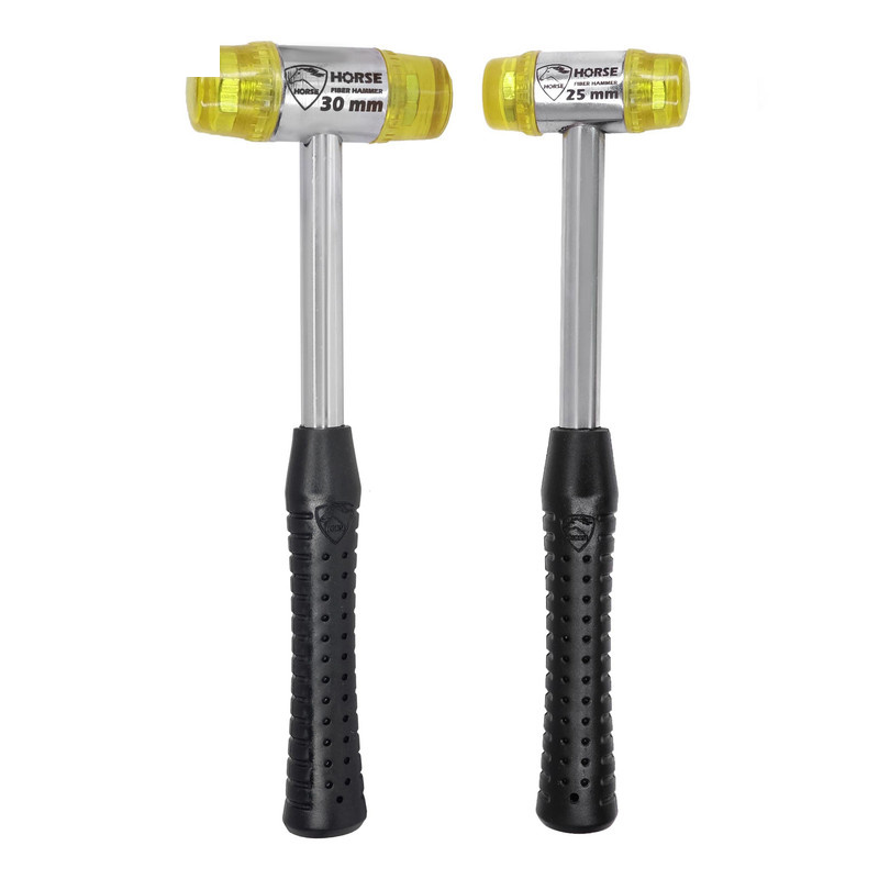 چکش فیبر هورس مدل MMA-2530MM-HR وزن 650 گرم مجموعه 2 عددی