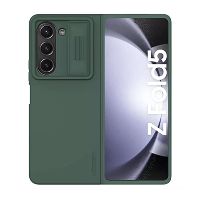 کاور گوشی سامسونگ Galaxy Z Fold 5 نیلکین مدل CamShield Silky silicon کاور گوشی سامسونگ Galaxy Z Fold 5 نیلکین مدل CamShield Silky silicon