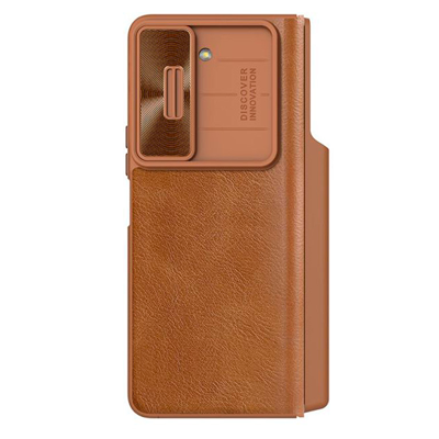 قاب گوشی سامسونگ Galaxy Z Fold 5 نیلکین مدل Qin Pro Leather قاب گوشی سامسونگ Galaxy Z Fold 5 نیلکین مدل Qin Pro Leather