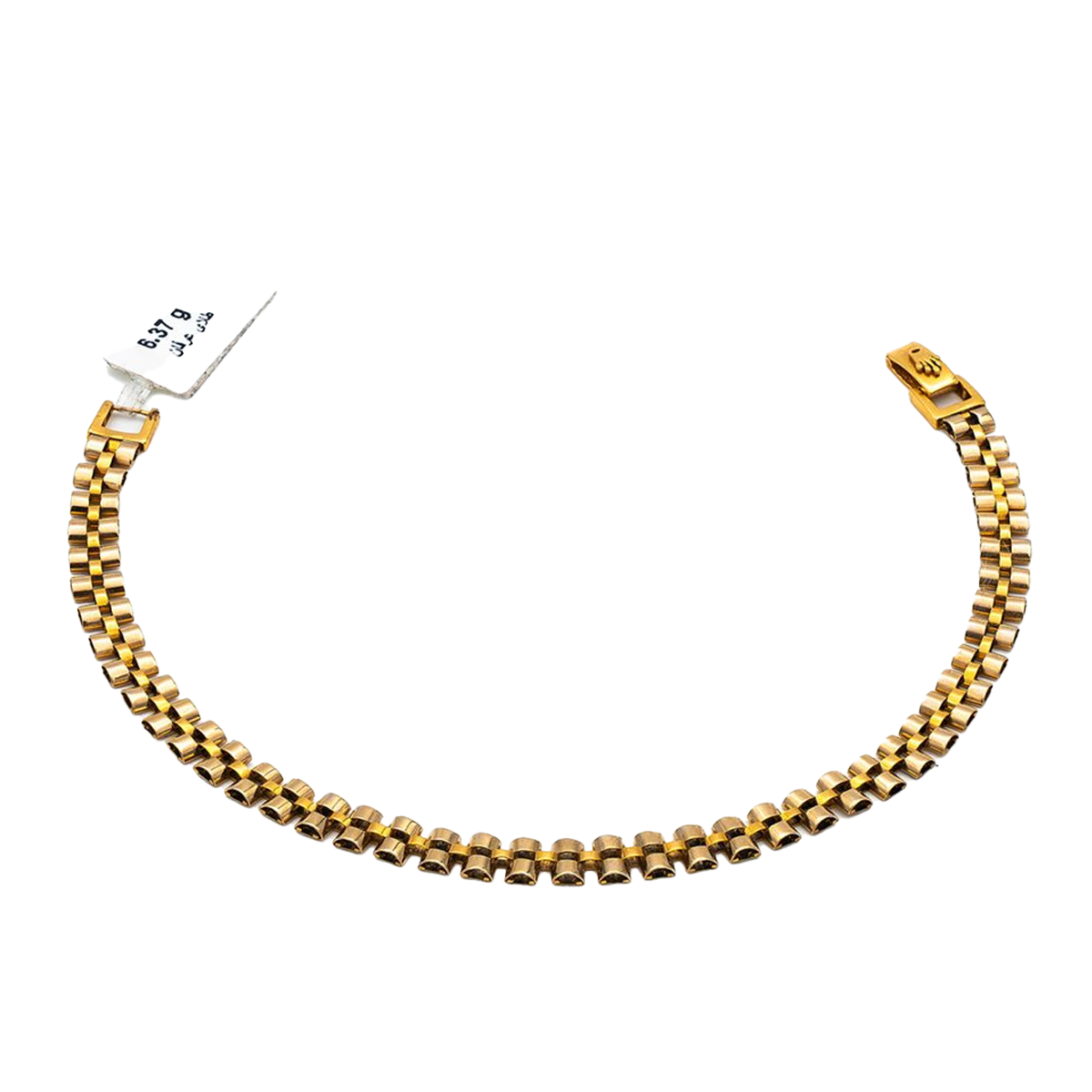 دستبند طلا گالری طلا عرفان زنانه مدل رولکس کد 3697-small-image