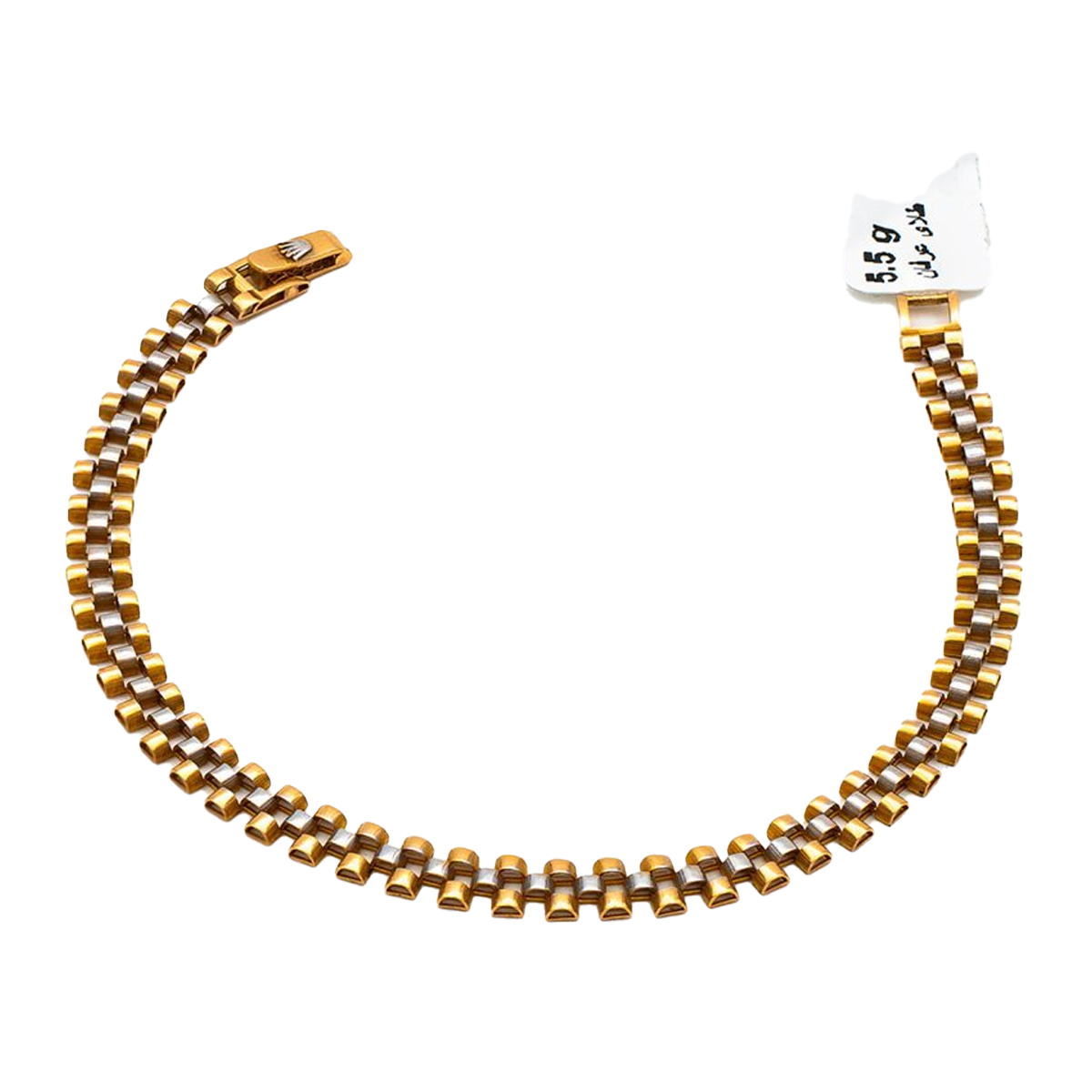 دستبند طلا زنانه گالری طلا عرفان مدل رولکس کد 4647-small-image