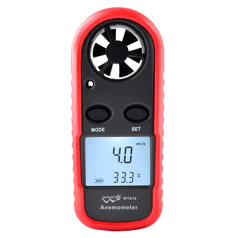 دماسنج و بادسنج وینتکت مدل WT816