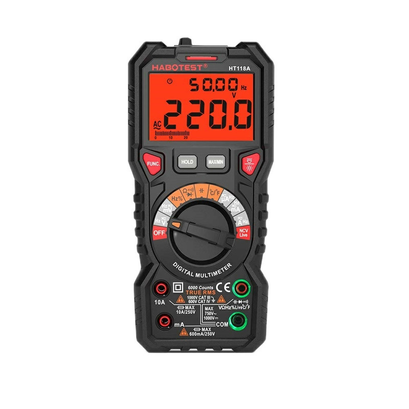 مولتی متر دیجیتال هابوتست مدل HT118A مولتی متر دیجیتال هابوتست مدل HT118A