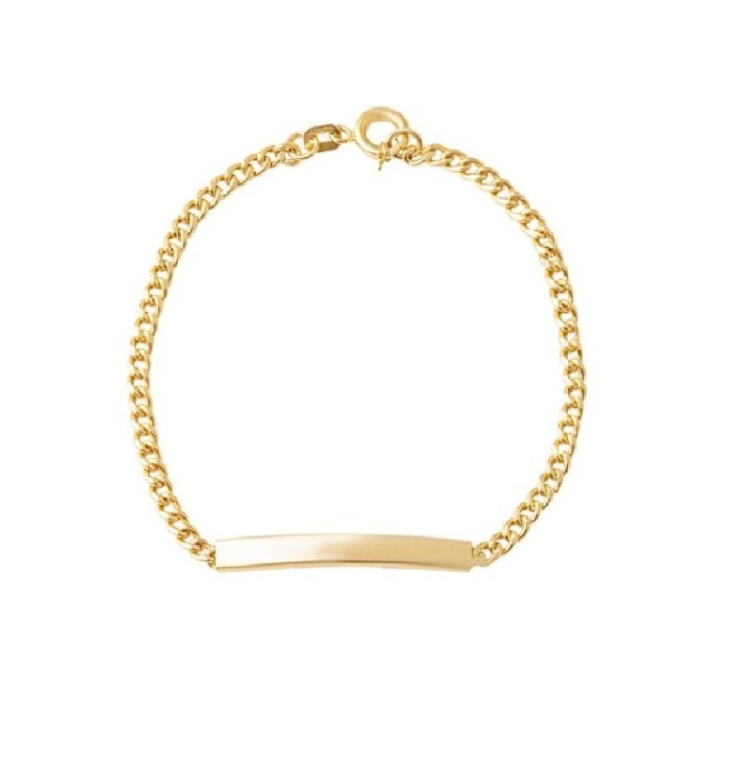 دستبند طلا 18عیار اپال گلد مدل  کارتیر نوزادی