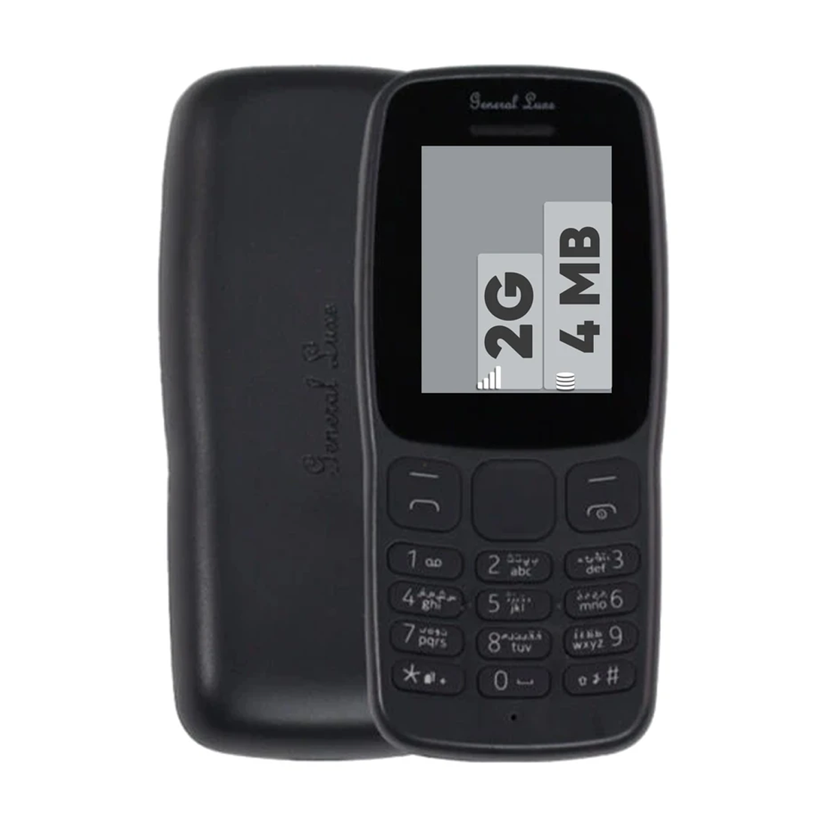 گوشی موبایل جنرال لوکس مدل 106 دو سيم‌ کارت ظرفیت 4 مگابایت-small-image