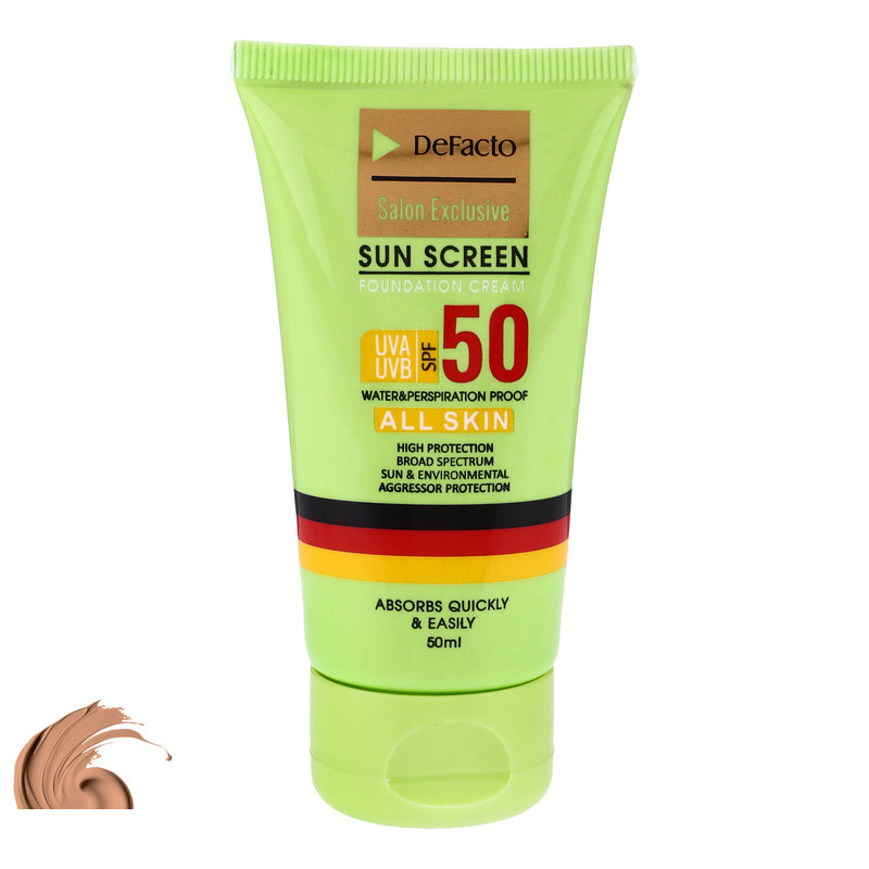 کرم ضد آفتاب رنگی دیفکتو SPF 50 مدل 02 حجم 50 میلیلیتر کرم ضد آفتاب رنگی دیفکتو SPF 50 مدل 02 حجم 50 میلیلیتر