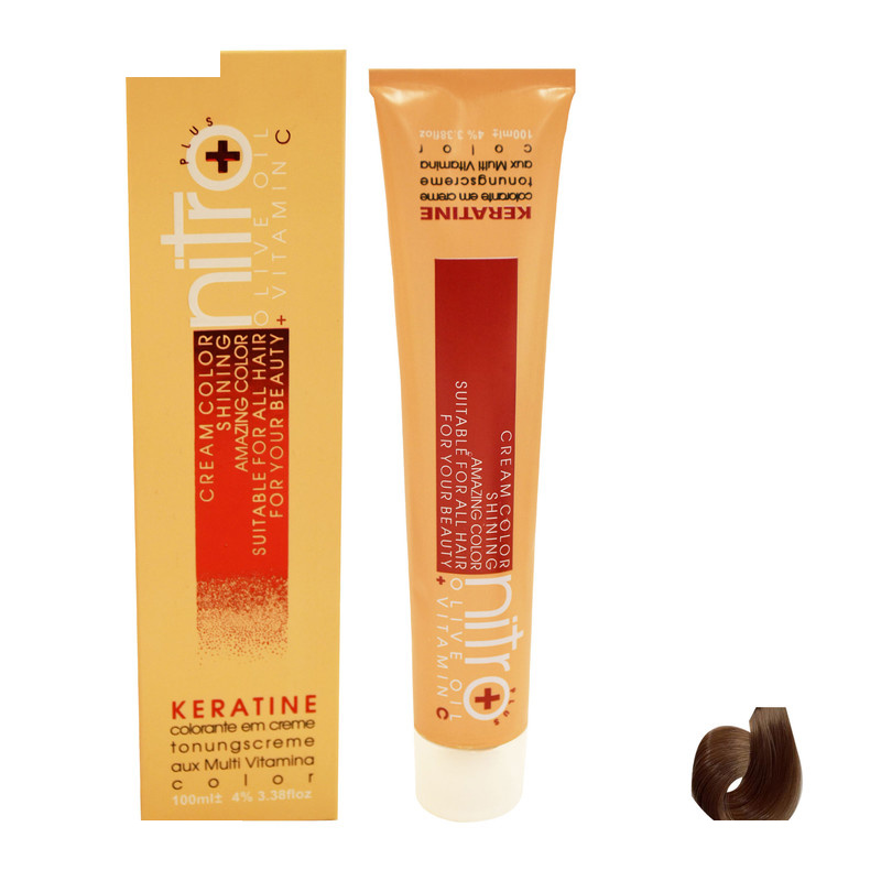 رنگ مو نیترو سری Keratine شماره 9.31 حجم 100 میلی لیتر رنگ بلوند بژ خیلی روشن