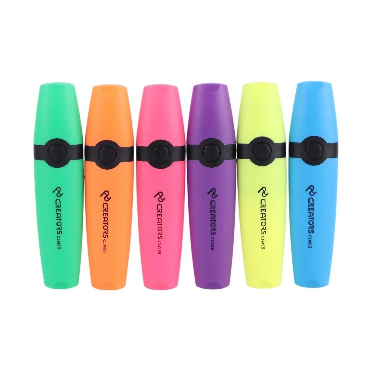 ماژیک هایلایتر کریتورز کلاس مدل HLF-6 بسته ۶ عددی-small-image