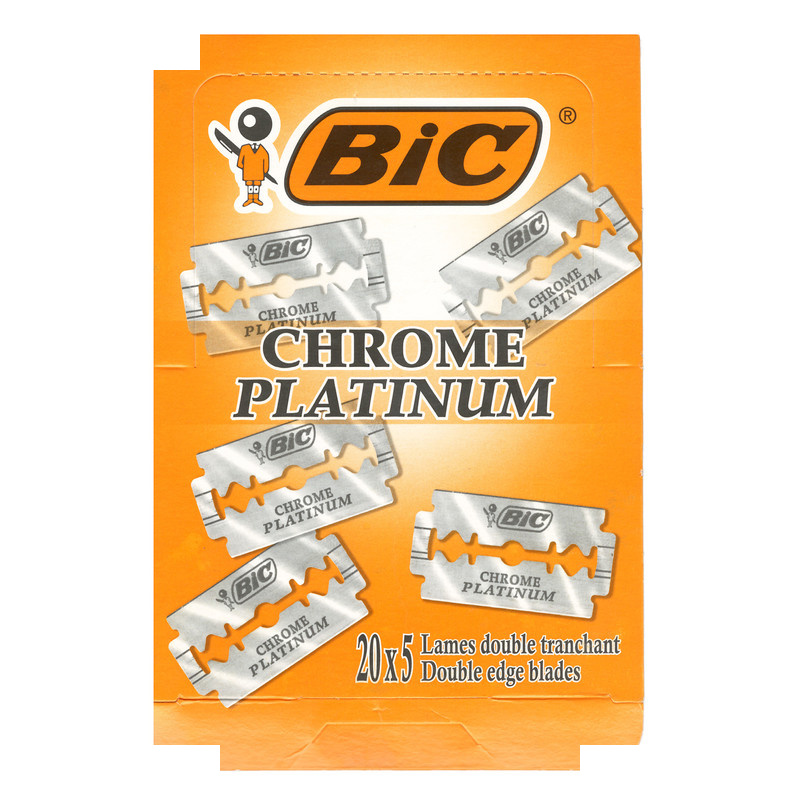 تیغ یدک بیک مدل Double Edge بیست بسته 5 عددی تیغ یدک بیک مدل Double Edge بیست بسته 5 عددی