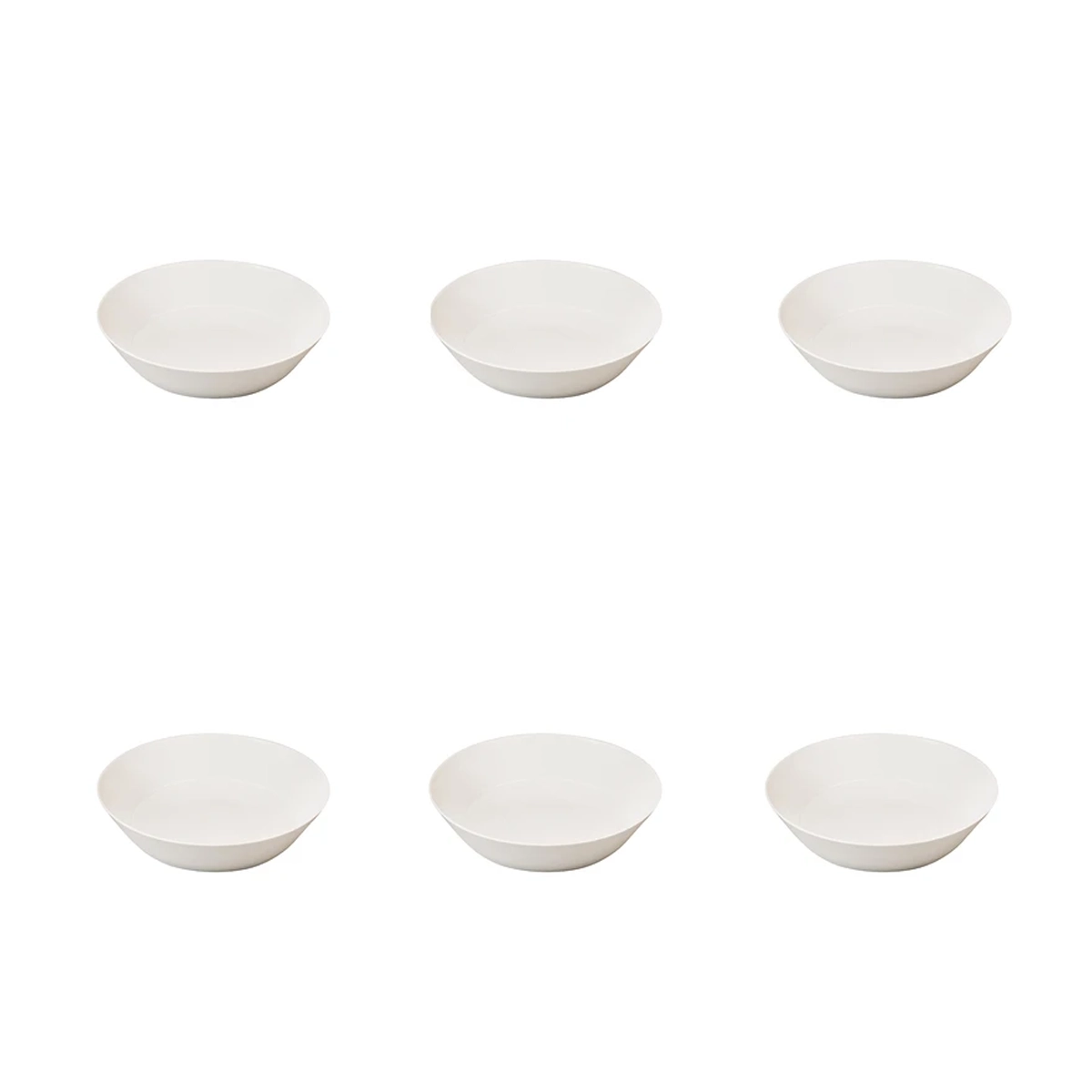 بشقاب خورش خوری زی مدل فرم اس کد 19 سفید درجه یک بسته شش عددی بشقاب خورش خوری زی مدل فرم اس کد 19 سفید درجه یک بسته شش عددی-small-image