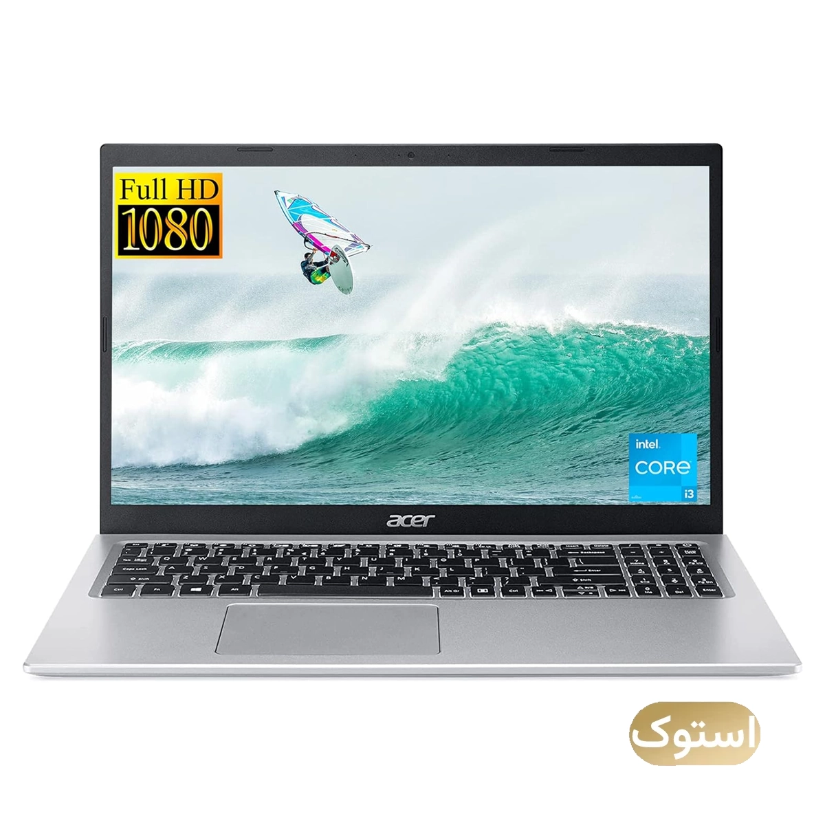 لپ تاپ استوک USED - ایسر 15.6 اینچی مدل Aspire 5 i3 1115G4 8GB 256GB - نقره ای-small-image