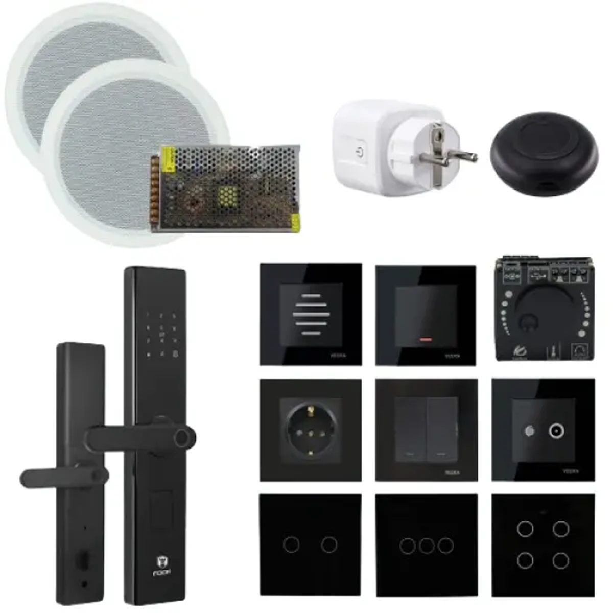 پکیج خانه هوشمند مدل دو خواب اقتصادی با دستگیره سفید پکیج خانه هوشمند مدل دو خواب اقتصادی با دستگیره سفید-small-image