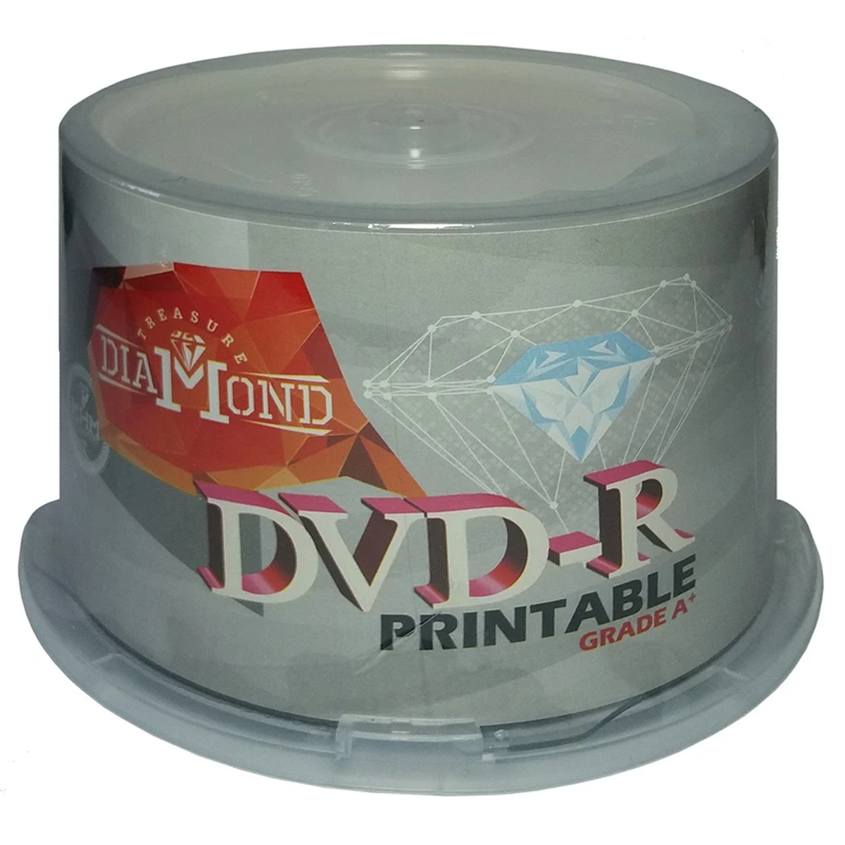 دی وی دی خام Printable دیاموند مدل DVD-R بسته 50 عددی دی وی دی خام Printable دیاموند مدل DVD-R بسته 50 عددی-small-image