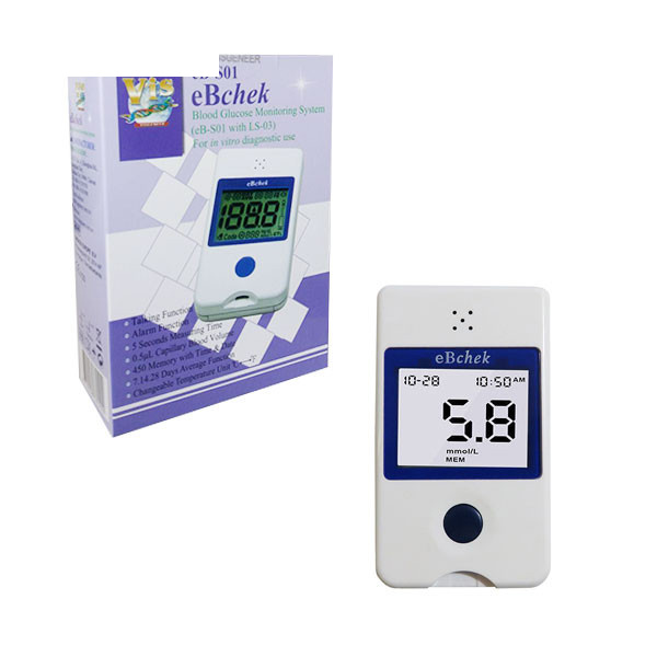 دستگاه تست قند خون ای بی چک مدل EB 01