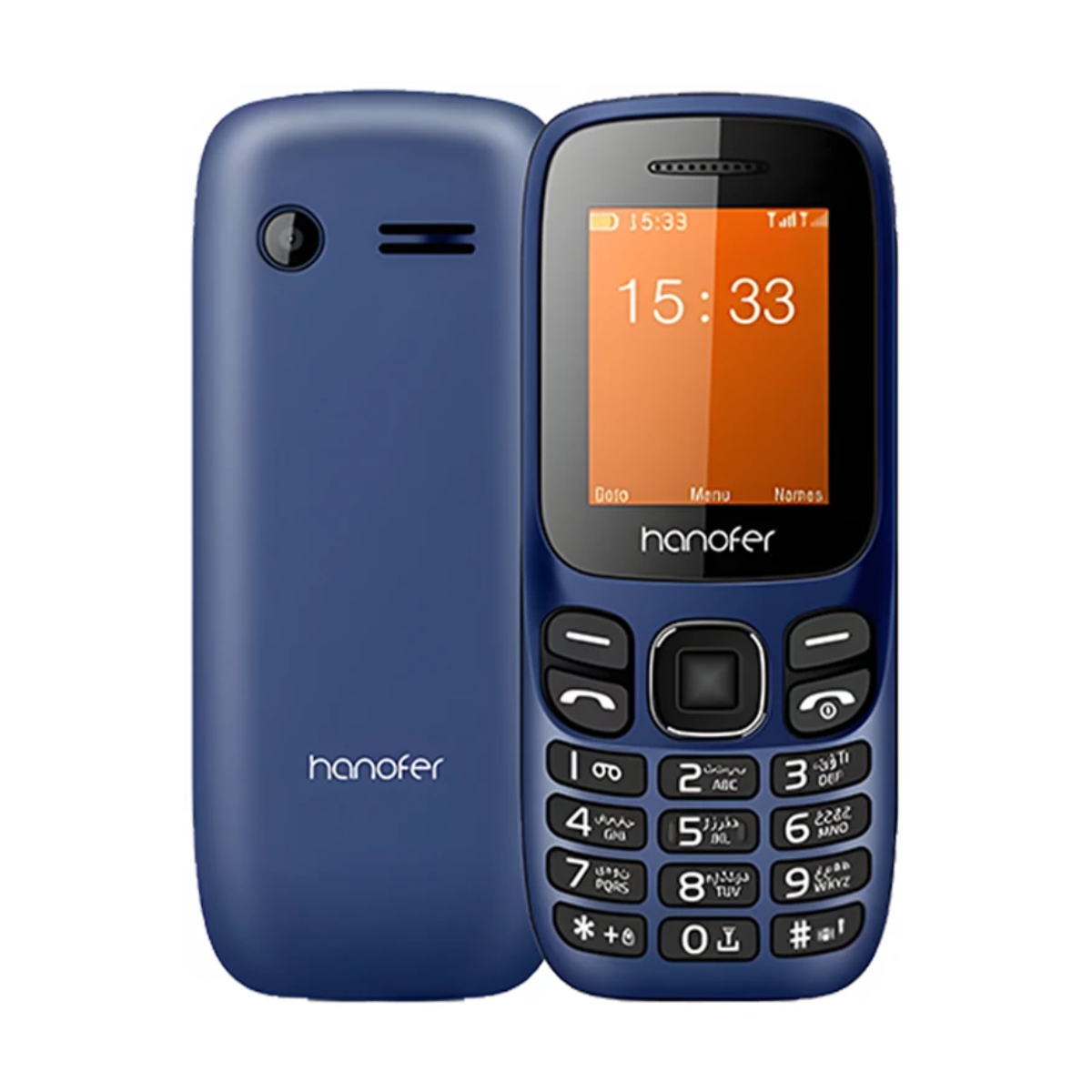 گوشی موبایل هانوفر مدل B210 دو سیم کارت ظرفیت 32 مگابایت و رم 32 مگابایت-small-image
