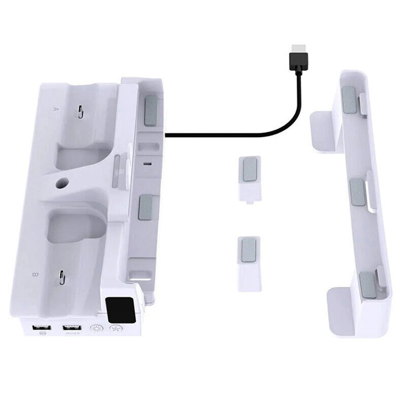 فن خنک کننده و شارژر دسته و پایه نگهدارنده پلی استیشن 5 پی جی تک مدل GP-533