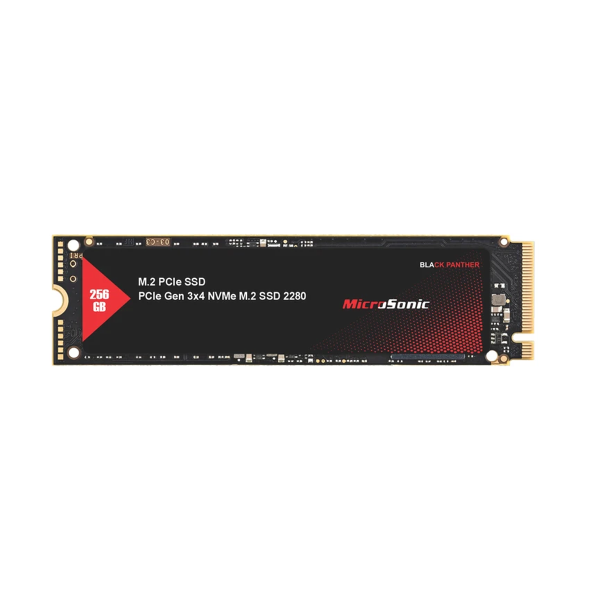 اس اس دی اینترنال PCIe Gen3 x4 میکروسونیک مدل BLACK PANTHER ظرفیت 256 گیگابایت-small-image