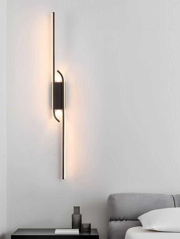 لوستر دیواری مدرن خطی کد 00485