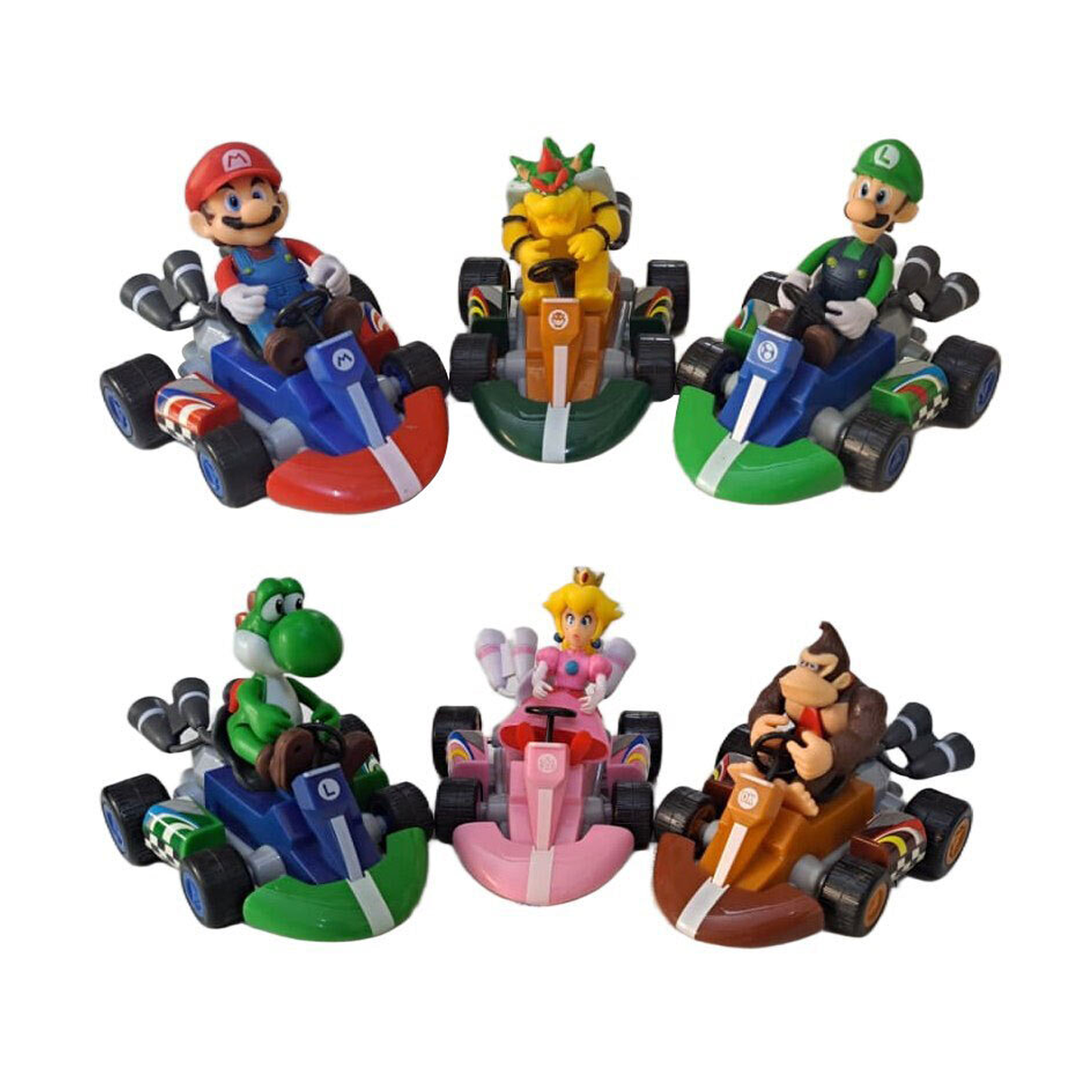 اکشن فیگور طرح ماریو ماشین کوکی عقب کش کد 238 بسته 6 عددی-small-image