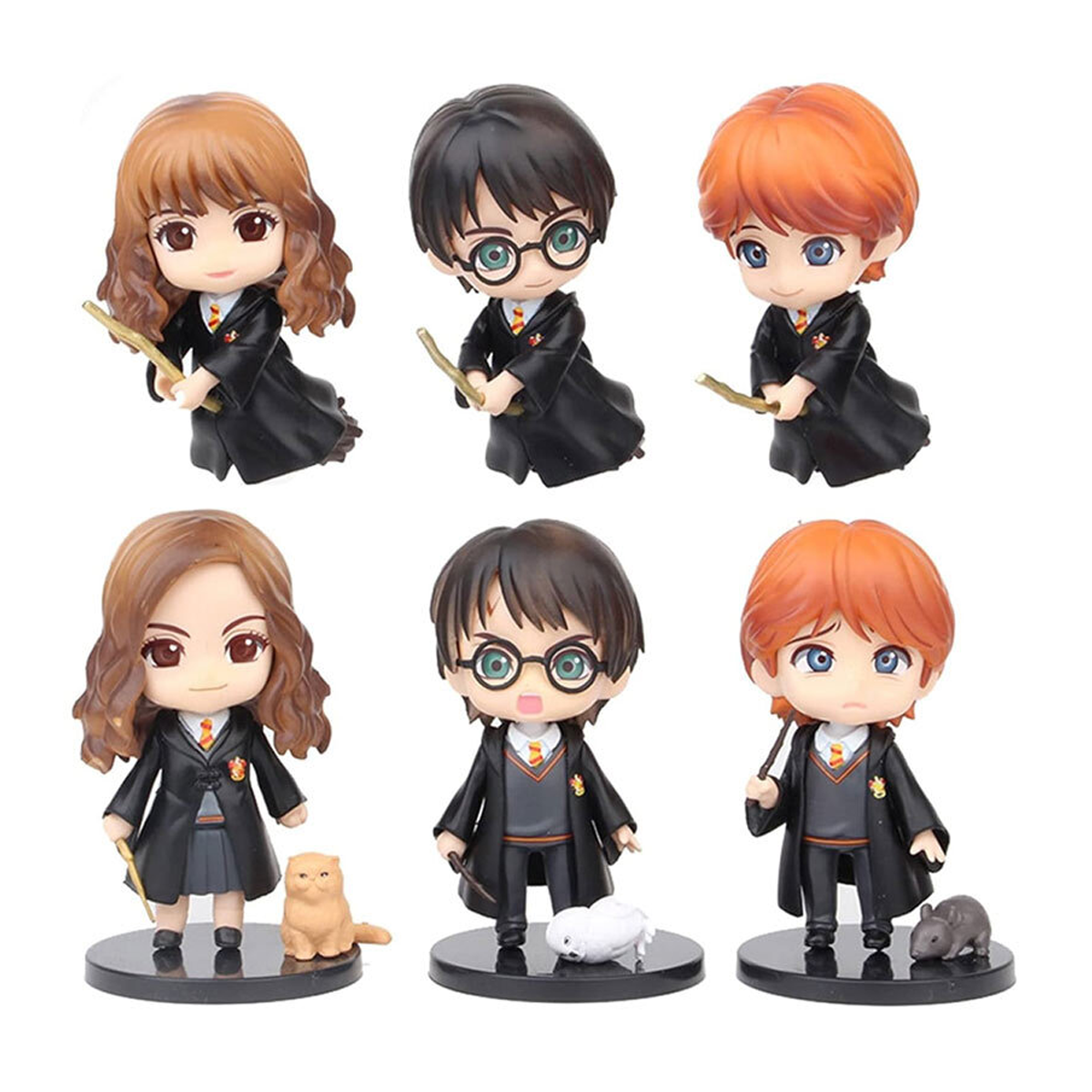 اکشن فیگور مدل هری پاتر کد 713/9 بسته 6 عددی-small-image