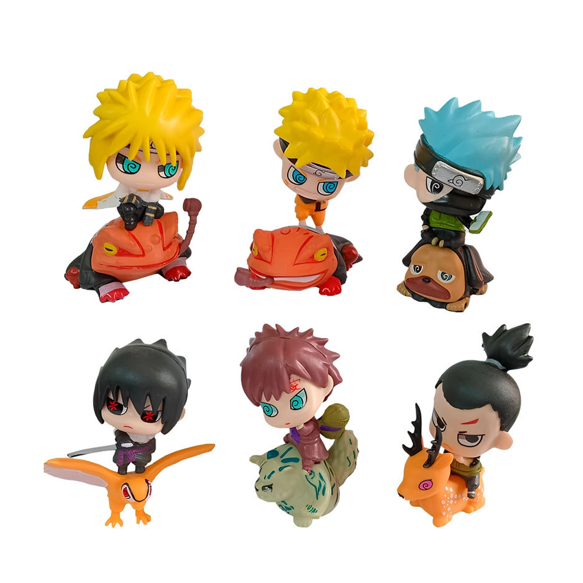 اکشن فیگور طرح انیمه Naruto کد 1750 بسته 6 عددی-small-image