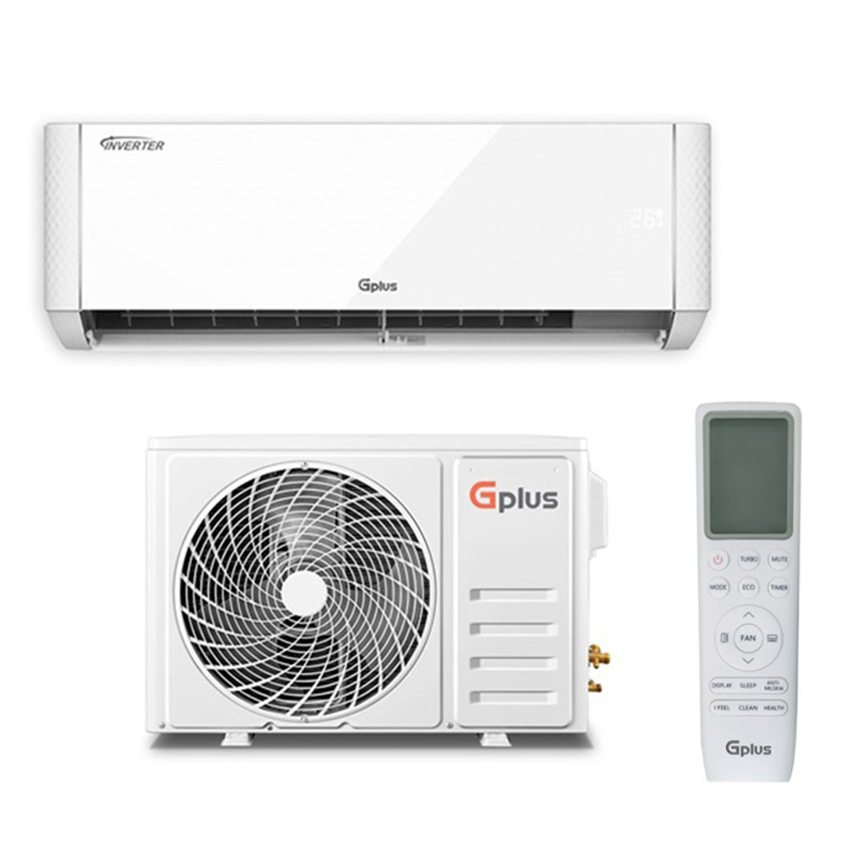 کولر گازی اینورتر جی پلاس 9 هزار مدل GAC-TV09TP1J-small-image