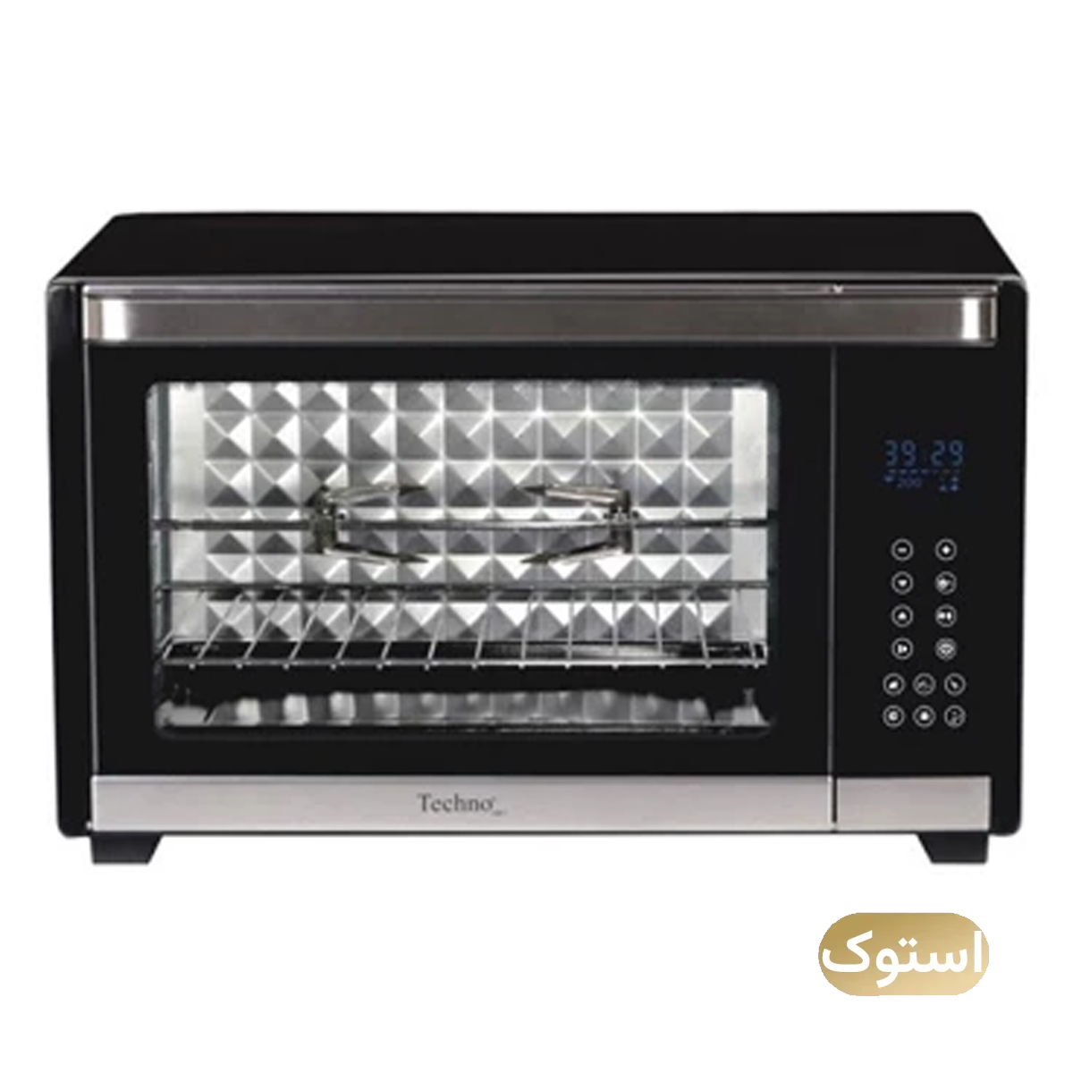 آون توستر استوک Open Box - تکنو مدل TE-552 - مشکی-small-image