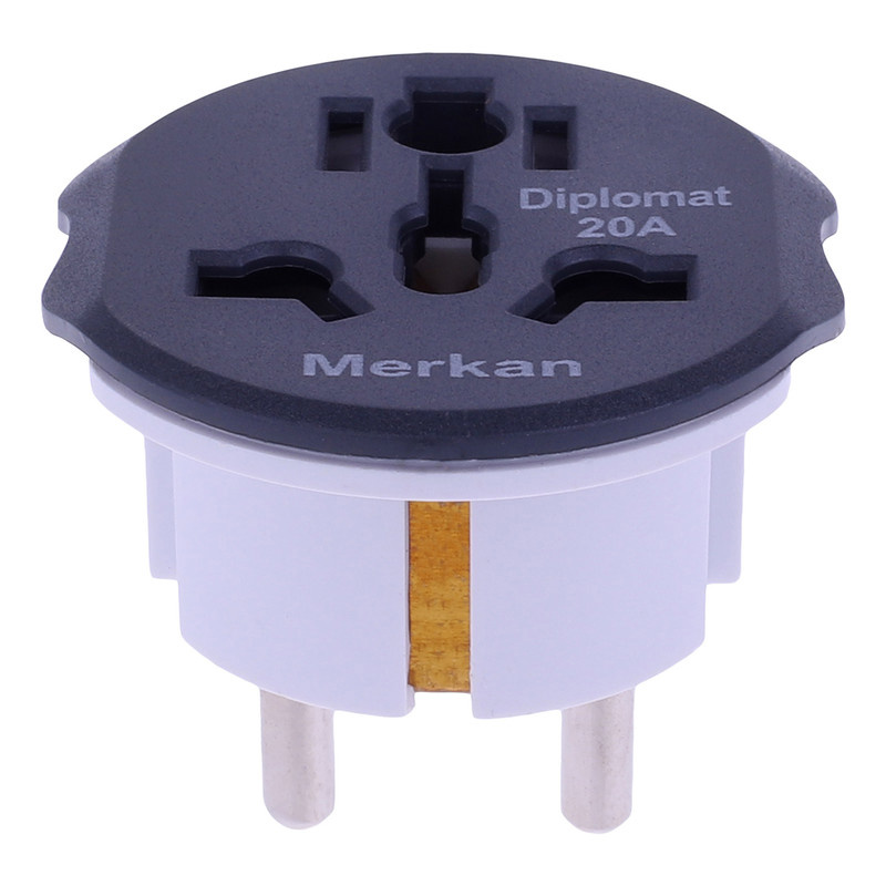 دوشاخه تبدیل 3 به 2 دیپلمات مدل Merkan