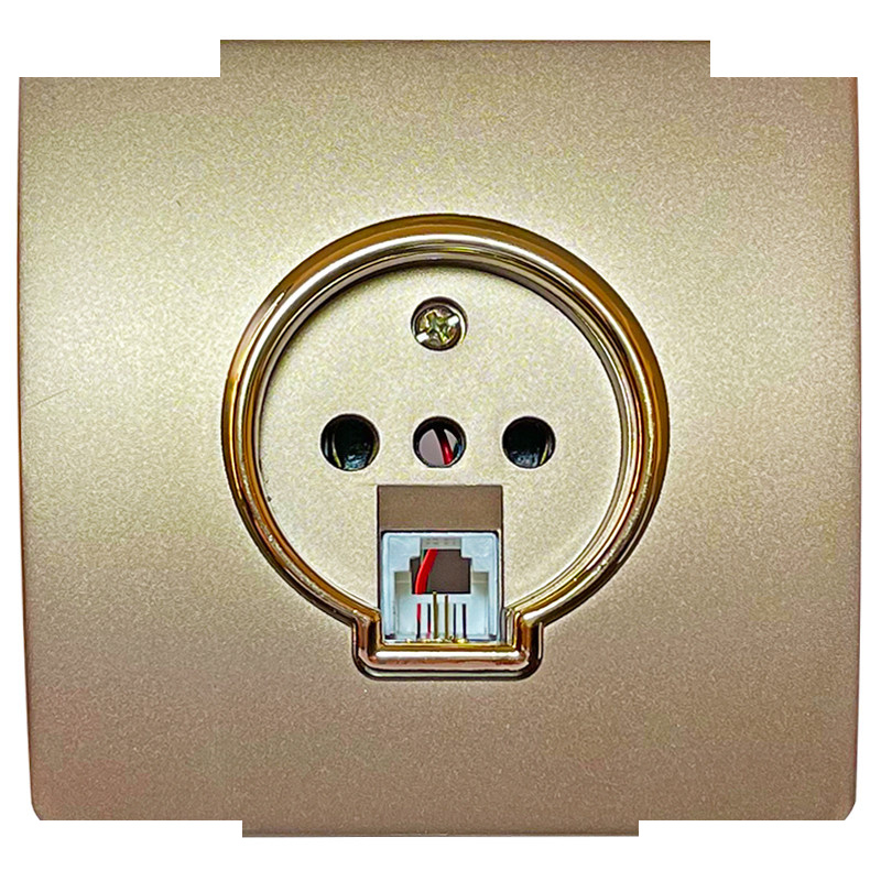 پریز تلفن صنایع آسیا الکتریک مدل BZH