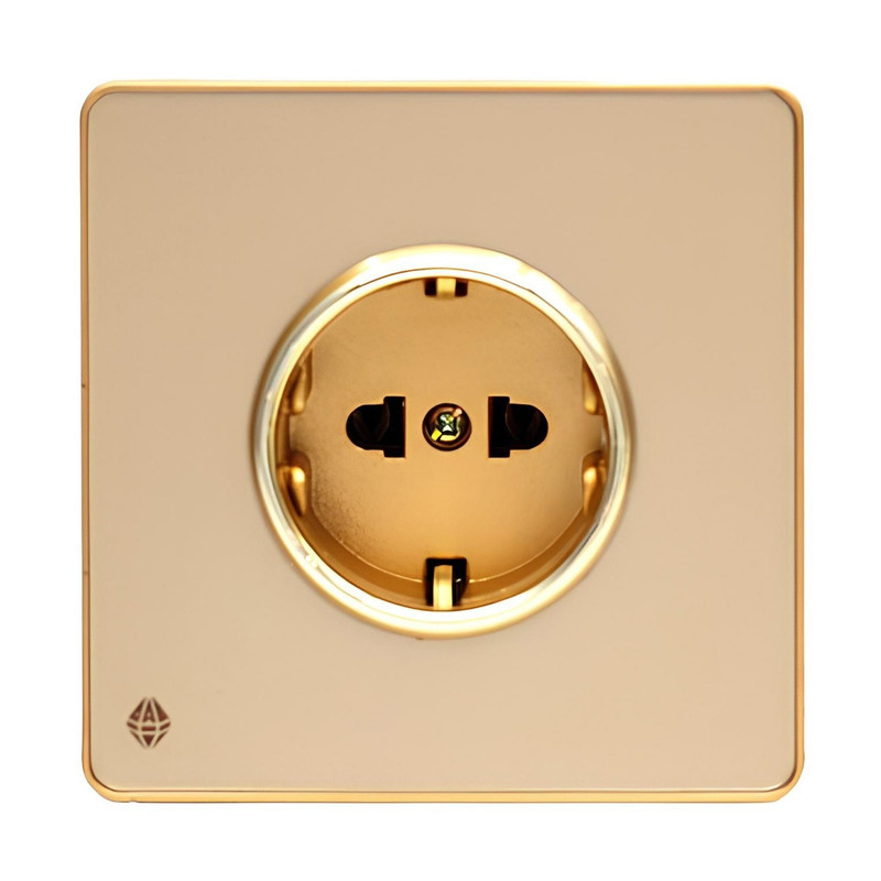 پریز برق ارت دار صنایع آسیا الکتریک مدل YBeG پریز برق ارت دار صنایع آسیا الکتریک مدل YBeG