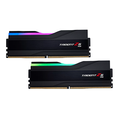 رم کامپیوتر DDR5 دو کاناله 6000 مگاهرتز CL36 جی اسکیل مدل TRIDENT Z5 RGB ظرفیت 32 گیگابایت