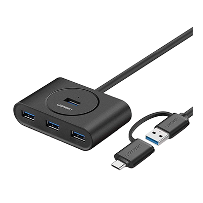 هاب USB-C یوگرین4 پورت مدل 40850 CR113 هاب USB-C یوگرین4 پورت مدل 40850 CR113-small-image