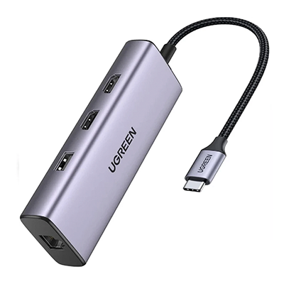 هاب USB-C یوگرین 8 پورت مدل CM490 90119