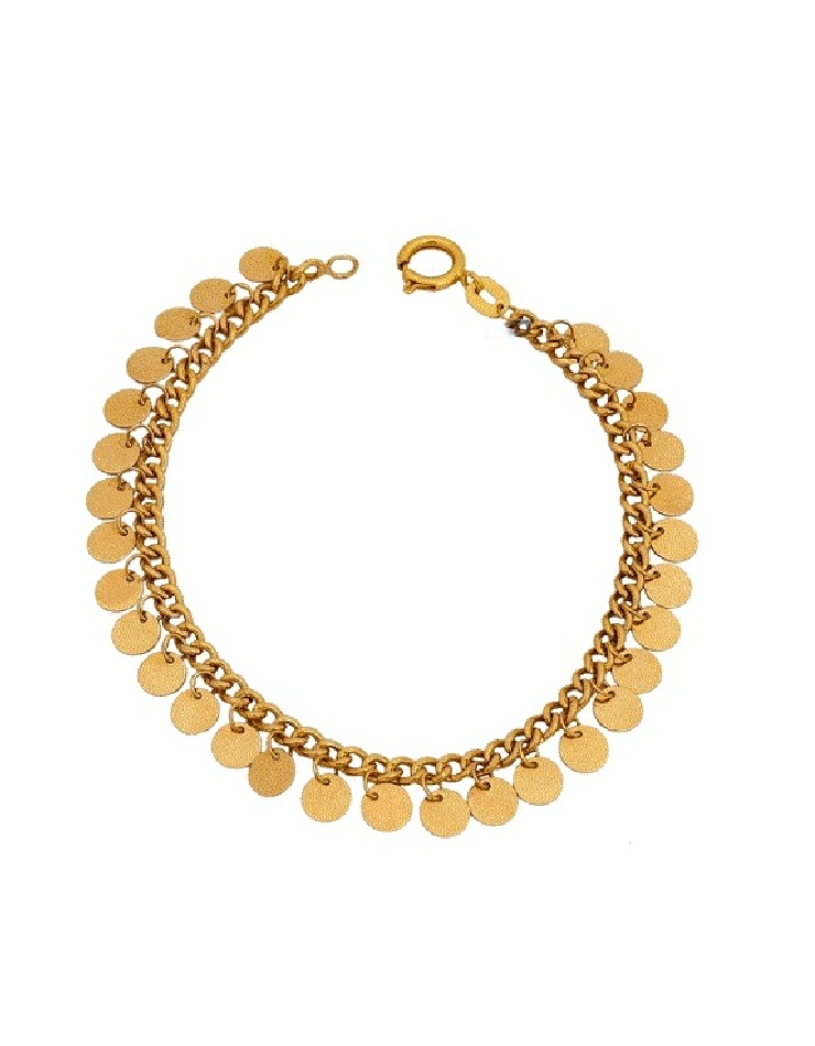 دستبند طلا 18عیار اپال گلد مدل کارتیر پولکی دستبند طلا 18عیار اپال گلد مدل کارتیر پولکی