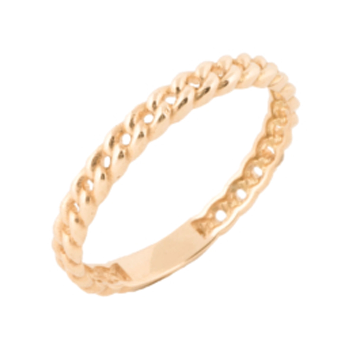 انگشتر طلا 18 عیار زنانه سور گالری مدل کارتیه ظریف سایز 55-small-image