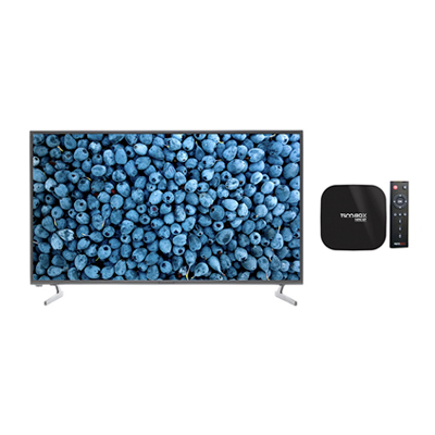 تلویزیون ال ای دی پانورامیک مدل PA-42BE2511 سایز 42 اینچ  به همراه اندروید باکس تسکو-small-image