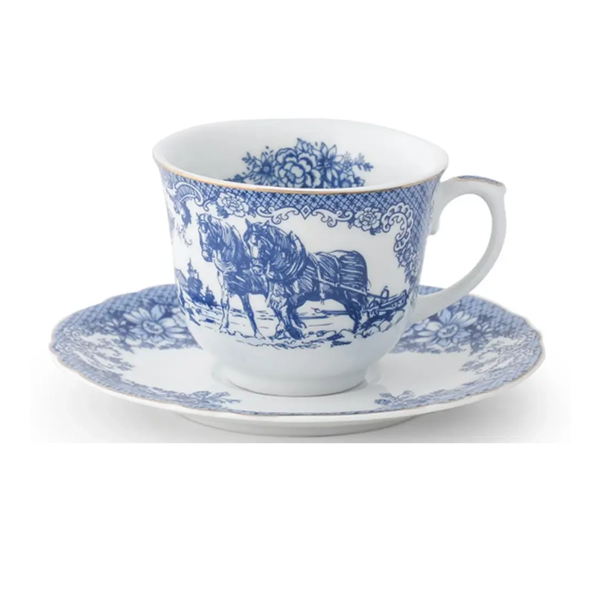 سرویس چای خوری ۶ نفره چینی پردیس ویلیج الگانس-small-image