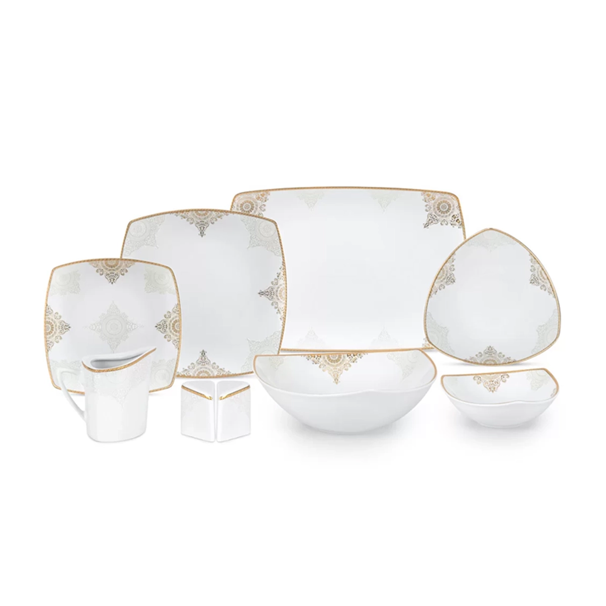 سرویس غذاخوری 30 پارچه 6 نفر چینی پردیس مدل کریستین-small-image