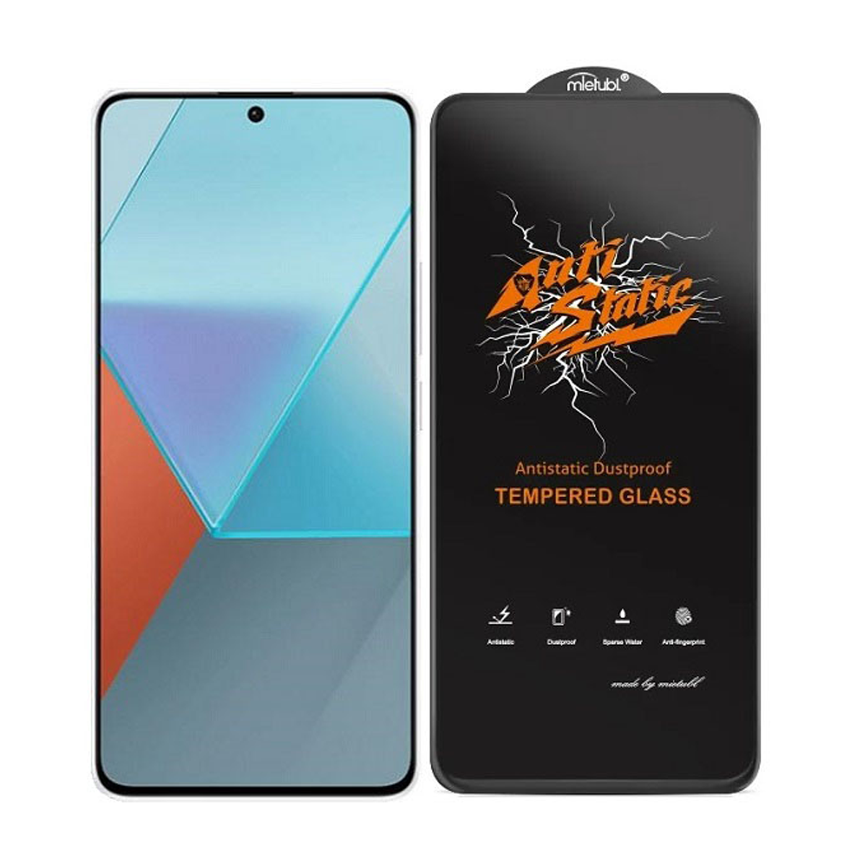 گلس گوشی شیائومی Redmi Note 13 Pro مدل فول چسب Anti Static