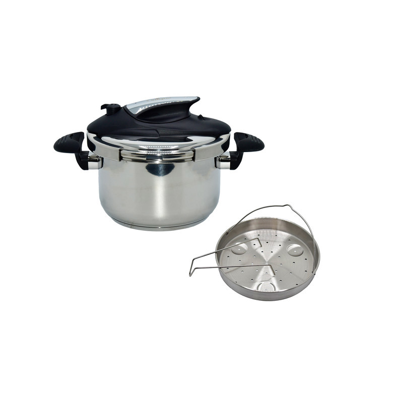 زودپز یونیک مدل استیل کد 8614 گنجایش 5 لیتر زودپز یونیک مدل استیل کد 8614 گنجایش 5 لیتر