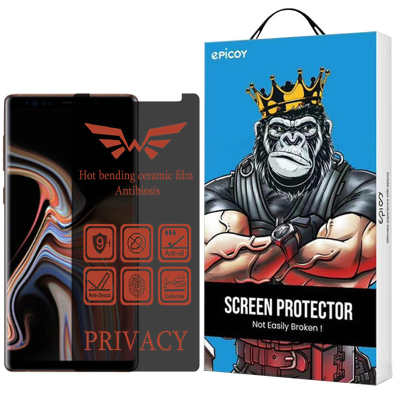 محافظ صفحه نمایش حریم شخصی اپیکوی مدل Nano-Privacy مناسب برای گوشی موبایل سامسونگ Galaxy Note 9-Note 8