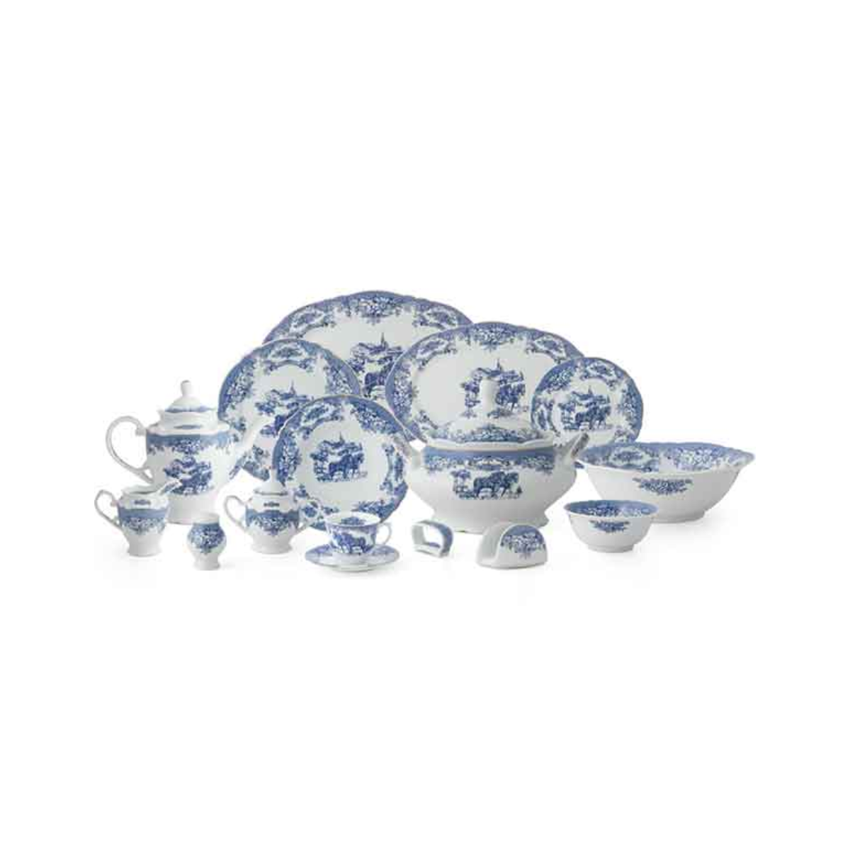 سرویس غذاخوری 102 پارچه پارس اپال مدل الگانس ویلیج-small-image