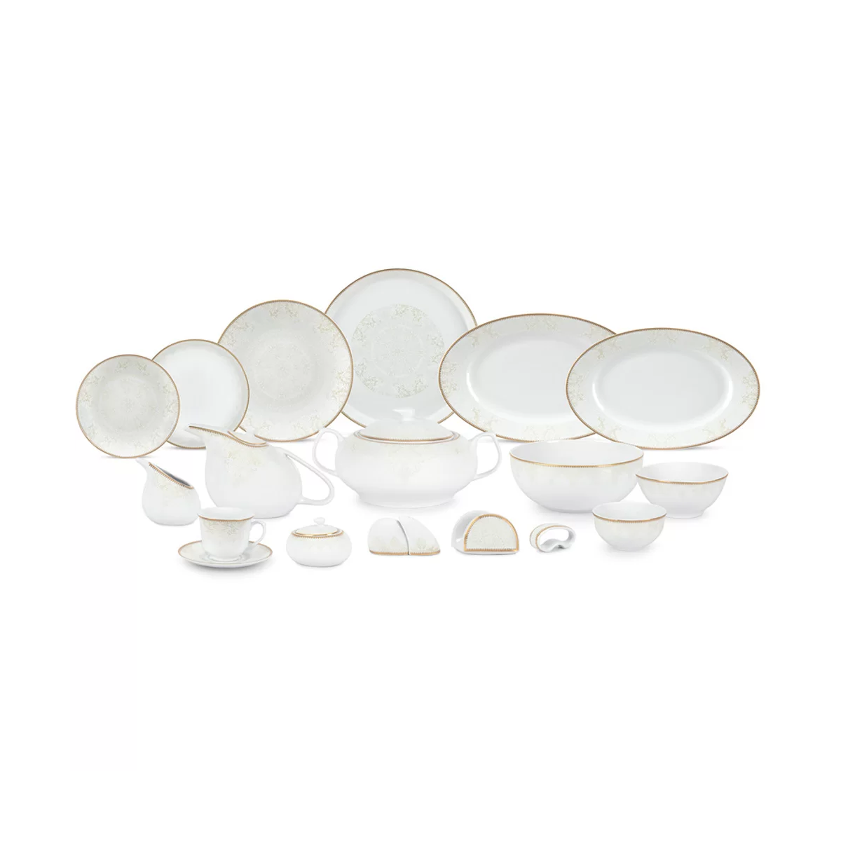 سرویس غذاخوری 93 پارچه چینی پردیس مدل هرمس کلارا-small-image