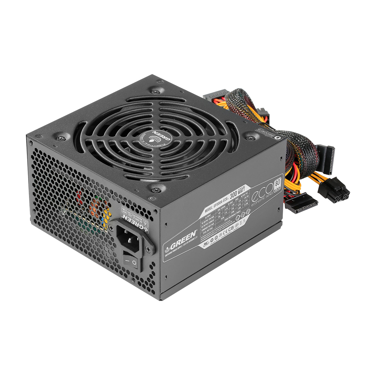 پاور کامپیوتر گرین مدل GP300A-ECO Rev3.1-small-image