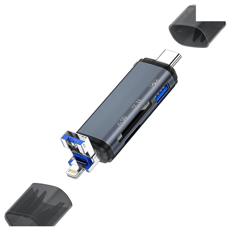 کارتخوان 6 پورت مجنتیک مدل ADS-306