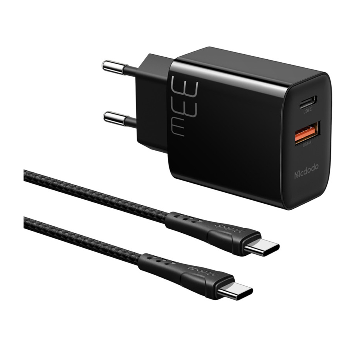 شارژر دیواری مک دودو مدل CH-0922 توان 33 وات به همراه کابل USB-C-small-image