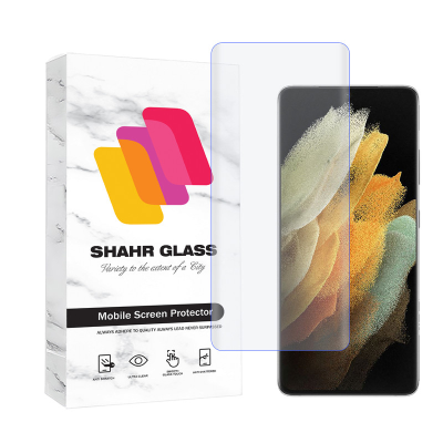 گلس یووی سامسونگ Galaxy S21 Ultra 5G گوشی شهر گلس مدل UVLIGHTSH