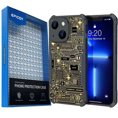 کاور گوشی اپل iPhone 13 - 14 اپیکوی مدل Xundd Gold