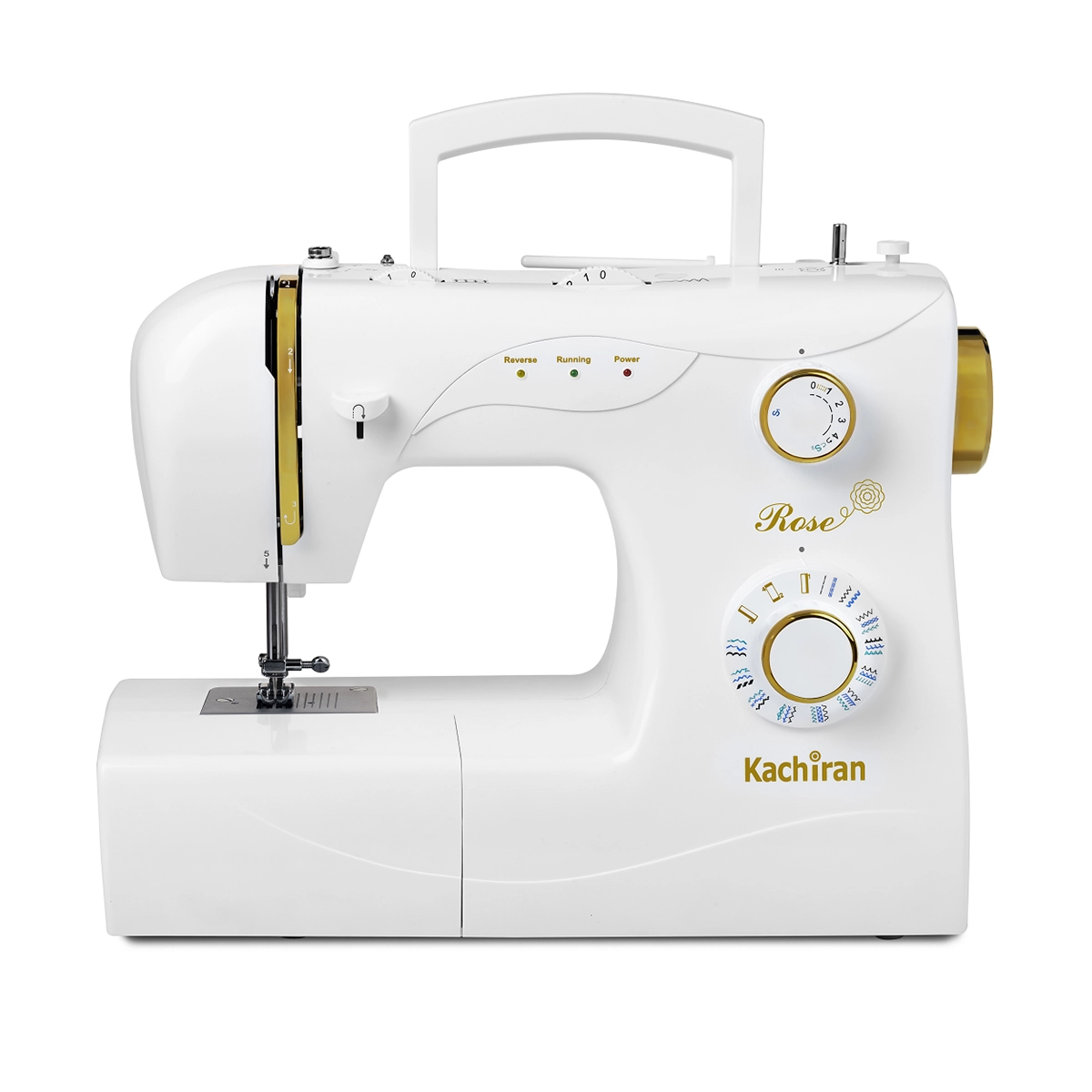 چرخ خیاطی کاچیران مدل رز 330 طلایی-small-image